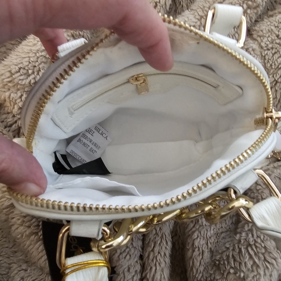 NWT BEBE GIANNA MICRO DOME SATCHEL - Picture 4 of 8